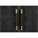 Mako Black Bar Cabinet